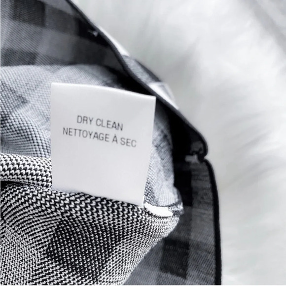 Ronny Kobo Midori Gingham Bodycon Mini Dress White Gray Checker Checked S - Picture 9 of 12